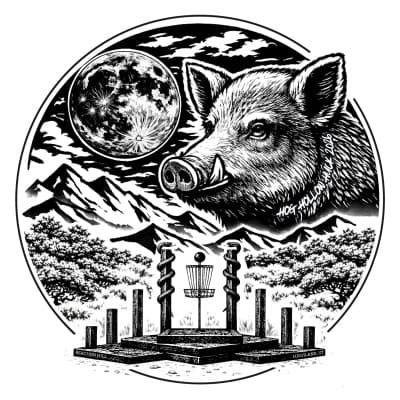 Hog Hollow Huck tournament artwork